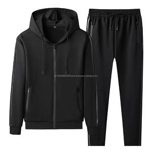 Survêtements de sport pour hommes de haute qualité avec logo personnalisé, survêtement tendance, ensembles 2 pièces pour hommes, survêtements - Product Image 1