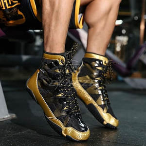 Zapatos de Boxeo con Logotipo Personalizado en Oferta, Cómodos, Hechos en Pakistán, Ligeros, Precio al por Mayor - Product Image 4