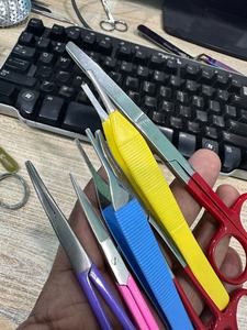 Kit d'outils d'entraînement à la suture en acier inoxydable avec revêtement coloré, qualité supérieure, prix abordable, fournisseur Pakistan par Dentavex - Product Image 4