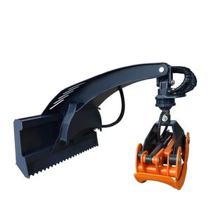 Nueva Garra Rotatoria para Troncos TMG SLG49 de 50 Pulgadas para Minicargadora, Rotación de 360 Grados, Válvula de Control Solenoide de 12V, Capacidad de 4500 LB, para Agricultura - Product Image 5