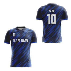 เสื้อฟุตบอลผ้าโพลีเอสเตอร์ 100% คุณภาพเยี่ยม พิมพ์ลายตามสั่ง โรงงานผลิตโดยตรง รับบริการ ODM/OEM - Product Image 6
