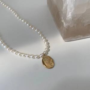 Collar de Perlas de Agua Dulce con Cuentas Pequeñas, Collar con Colgante de Moda para el Día de la Madre, Regalo de Joyería de Perlas - Product Image 3