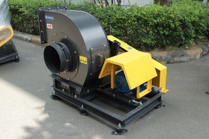 Ventilateur centrifuge à entraînement par courroie pour l'extraction de poussières industrielles CPL-3-4I, protection du moteur, contrôle de vitesse flexible - Product Image 3
