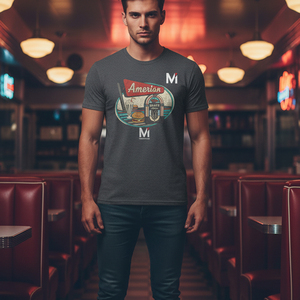 T-shirts en coton imprimés vintage, t-shirts graphiques rétro uniques, personnalisation de la marque, vente en gros, expédition mondiale, tops de qualité - Product Image 6