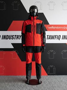 Traje de Esquí de Invierno Impermeable y Ecológico para Hombre y Mujer, Ligero, de Poliéster, Estilo Libre, de 2 Piezas, con Cremallera, Paneles Aislantes y Capucha - Product Image 2