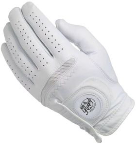 Gant de golf en cuir véritable Cabretta pour gaucher avec logo personnalisé, équipement sportif respirant avec poignées - Product Image 1