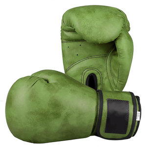 Gants de boxe en cuir bleu et jaune Econex Sports, antidérapants, à lacets, pour adultes, pour l'entraînement en salle de sport - Product Image 3