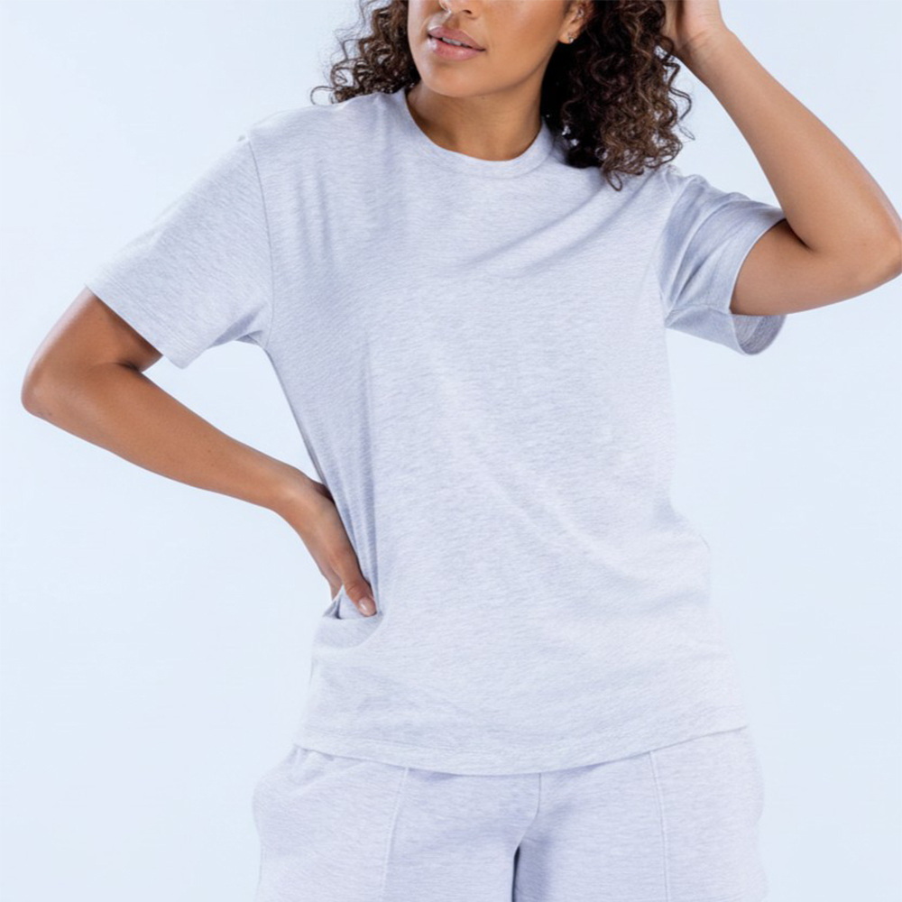 New Arrival Top Quality Wholesale Low Price Women's Short Sleeve O-Neck Knitted Summer Casual T-Shirts Quick Dry Breathable