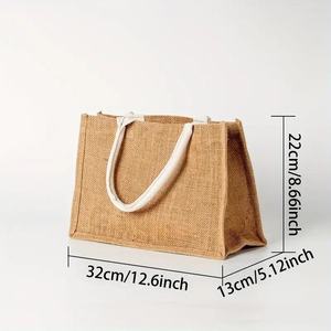 Bolsa de Yute Ecológica Personalizada para Supermercados, para Promociones y Marca - Product Image 4