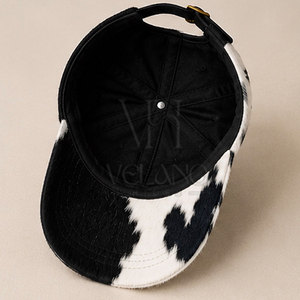 Sombrero Fedora de Cuero Vacuno Genuino para Hombre, Sombrero Clásico de Ala Ancha, Sombrero Vaquero de Cuero Vacuno con Logotipo Personalizado, Sombreros Duraderos - Product Image 5