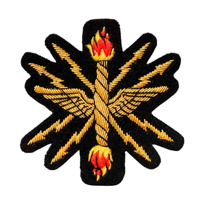 Meilleures ventes : Badges brodés à la machine de haute qualité, patchs personnalisés, logos pour vêtements, badges tissés, patchs brodés en tissu - Product Image 6