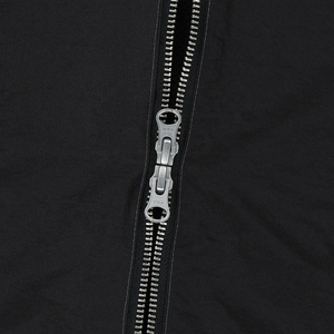 Ensemble court deux pièces pour homme, style hip-hop, coupe-vent tissé d'été, respirant, réfléchissant, zippé, 100% - Product Image 4