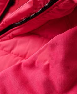 Manteaux d'hiver longs et imperméables à capuche matelassés pour femmes Jaet XL Size Light Fabric Coats for Winters - Product Image 5