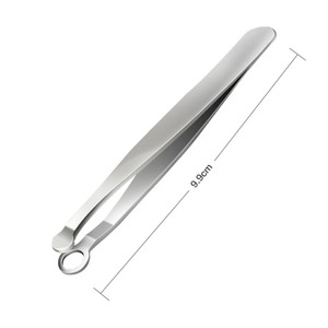 Pinzas para Cejas de Acero Inoxidable Antiestáticas BAFA SURGICAL INSTRUMENTS, Punta Recta y Puntiaguda, Herramienta de Precisión Moderna y Duradera - Product Image 2