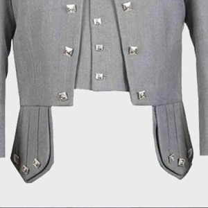 Veste Prince Charlie de haute qualité pour hommes, veste de kilt écossaise formelle, vêtements de mariage, fabricant OEM ODM - Product Image 5