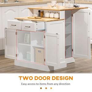 Mobiletto da Cucina con Supporto per Stoccaggio, Non Difettoso, con Garanzia di Reso, Prodotto per Isole e Carrelli da Cucina - Product Image 4