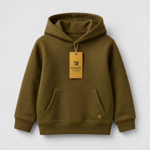 Sweat à capuche pour enfants d'hiver, moderne, 100% coton, léger, chaud, imperméable, confortable, adapté à l'école, aux jeux, à la vie quotidienne, unisexe - Product Image 1