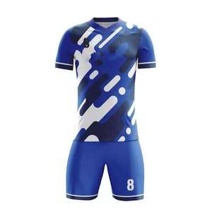 New Arrival Men's <b>Soccer</b> Uniform-Customizable Colors Sizes Breathable 100% Polyester Quick Dry Short Sleeves All Seasons - Product Image 2