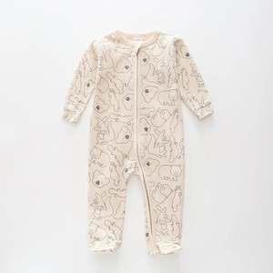 Barboteuses design modernes, mignonnes et élégantes 100% coton pour l'été, le printemps, super douces, respirantes, fermeture à pression avant, les plus demandées - Product Image 3