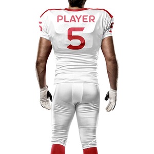 Uniforme de Fútbol Americano Premium, Jersey y Pantalones Personalizados para Equipo, Ropa Deportiva de Alta Calidad, Poliéster Protector, Fabricante, Suministro al por Mayor - Product Image 2