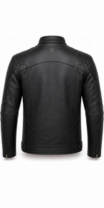 Blouson de moto en cuir moderne Cruiser |   Noir Brun Bourgogne |   Fabricant OEM ODM |   Qualité de conception haut de gamme |   Vêtements de course | - Product Image 3