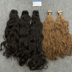 Nueva Llegada, Tendencia en Extensiones de Cabello Humano 100% Natural, Ondulado, Sedoso, con Cutícula Alineada, Sin Caída, Listo para Enviar - Product Image 3