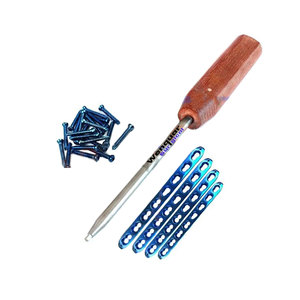Système complet de plaques de compression à verrouillage LCP de 1,5 mm avec vis et instruments, ensemble de 85 pièces - Product Image 1