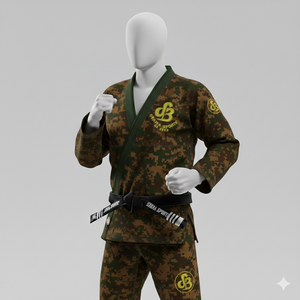 Uniforme de Jiu Jitsu Brasileño Personalizado, Kimono BJJ de Tejido Perla, 100% Algodón para Hombres y Mujeres, Entrenamiento de MMA y Grappling, Proveedor OEM al por Mayor - Product Image 2