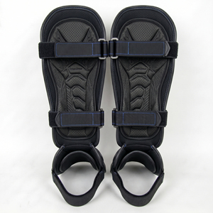 Protège-tibias réglables en néoprène avec fermeture auto-agrippante pour la boxe, équipement de protection, protège-tibias standard unisexe pour adultes - Product Image 3