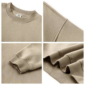 Conjunto Deportivo de 2 Piezas para Hombre, Sudadera con Capucha y Pantalones Deportivos Holgados de Felpa, 100% Algodón de Alta Calidad, Personalizado, 2026 - Product Image 4