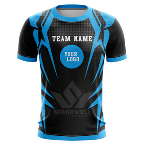 เสื้อยืดแขนสั้นคอกลมสีเทากรมท่าสำหรับผู้ชาย SPARKWELL ผ้าเจอร์ซีย์ ระบายเหงื่อได้ดี ผลิตจากโพลีเอสเตอร์ ทรงสปอร์ต - Product Image 3