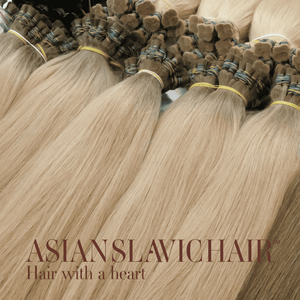 ASH Wholesale Extensions de cheveux vietnamiennes douces de haute qualité 100% Matière première du Vietnam Extension de cheveux en vrac au prix de gros - Product Image 4
