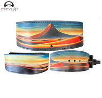 Ceintures de musculation personnalisées en sublimation avec logo, en acier écologique, pour hommes et femmes