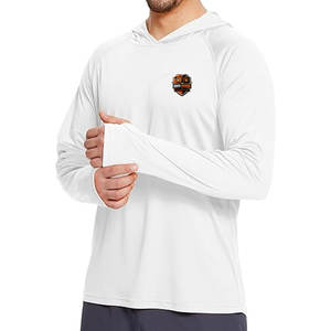 Sudadera con Capucha para Hombre, Informal, para Invierno, para Gimnasio y Fitness, Corte Regular, Secado Rápido, Ligera, Transpirable, de Poliéster/Algodón, para Entrenamiento - Product Image 3