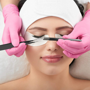 Eyebrow Tweezer Flat Tip Eyelash Extension Tweezers Stainless Steel Brow Hair Remove Trimming Clips <b>Makeup</b> <b>Tools</b> - Product Image 4