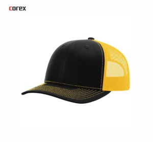 Custom Richardson Mesh Trucker <b>Hat</b> 6-Panel Adjustable Unisex Casual Cap Red Black Contrast Color Spring Summer Adult - Product Image 5