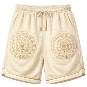 Pantalones cortos de malla de verano para hombre, pantalones deportivos informales de ajuste holgado para gimnasio, entrenamiento, correr, fitness, secado rápido, transpirables - Product Image 1