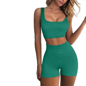 Soutien-gorge de sport personnalisé pour femme, léger, respirant, à maintien élevé, en Spandex/Nylon, pour le fitness et le yoga, avec fermeture avant, couleur unie, OEM - Product Image 1