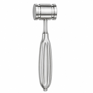 Maillet CRANE à manche court, face de 3 cm, poids de 8 oz, 6,25 pouces, ZETOMEDPRO - Product Image 1