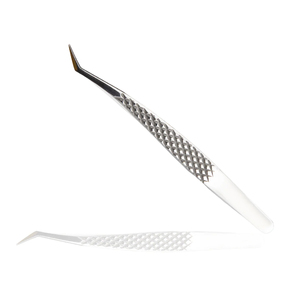 L Type Volume Eyelash Extension Tweezers Diamond Grip Handle Professional And Personal Use Eyelash Tweezers - Product Image 6