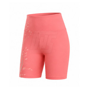 Shorts de cycliste extensibles confortables pour femmes, taille haute, parfaits pour la gym, l'entraînement, la course et le yoga - Product Image 3