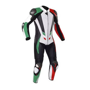 Traje de Carreras de Motocicleta para Hombre Negro de Alta Calidad, Talla Grande, Transpirable, Resistente al Viento e Impermeable, Nuevo Traje Deportivo de Cuero para Carreras - Product Image 1