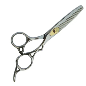 High Quality <b>Thinning</b> Scissor With <b>Ring</b> Paper Coated | Beauty Instruments - Product Image 5