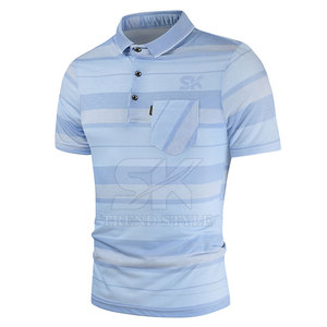 Camiseta Polo para Hombre para Actividades al Aire Libre, Ropa Cómoda para el Día a Día con Tela Ligera y Cierre Clásico con Botones - Product Image 2