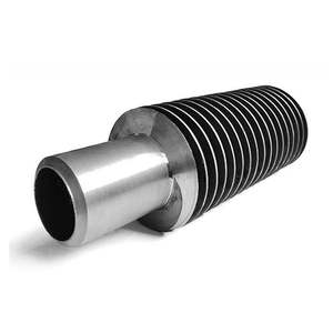 Tubo de aluminio con aletas en espiral para transferencia de calor, utilizado para intercambiadores de calor y enfriadores de aire, proveedor mayorista de alta calidad - Product Image 1