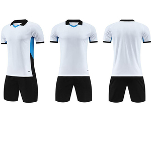 Conjunto de Camiseta y Pantalones Cortos de Fútbol Personalizados para Hombre, Uniforme de Fútbol con Estampado por Sublimación, Kit Deportivo de Entrenamiento en Equipo - Product Image 4