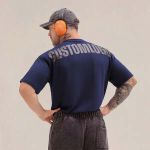 Camisetas deportivas para hombre, de tejido elástico, ideales para culturismo y entrenamiento. - Product Image 2