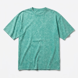 เสื้อยืดผู้ชายสไตล์วินเทจ ผ้าคอตตอนซักนุ่ม สวมใส่สบาย ทรงโอเวอร์ไซส์ สไตล์สตรีทแฟชั่น คอกลม หนานุ่ม คุณภาพพรีเมียม ขายส่ง - Product Image 3