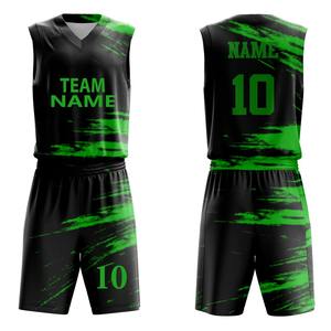 Uniforme de Baloncesto Personalizable con Logotipo, Transpirable, 100% Poliéster, para Hombre, Ajuste Cómodo, Hecho con Buen Material - Product Image 5