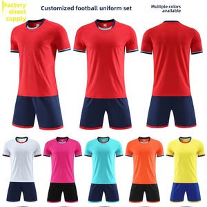 Pink Soccer Jersey Set With Black Shorts And <b>Socks</b> Unisex Adult <b>Moisture</b> Wicking Breathable Quick Dry Sublimated Print - Product Image 3